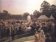 Laurits Tuxen, The Queen's Garden Party at Buckingham Palace (mk25)